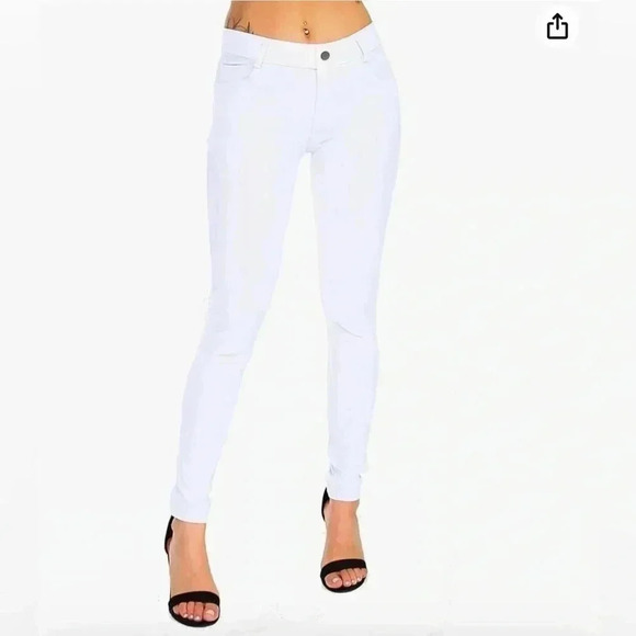 Women’s white‎ jeggings - Picture 1 of 4